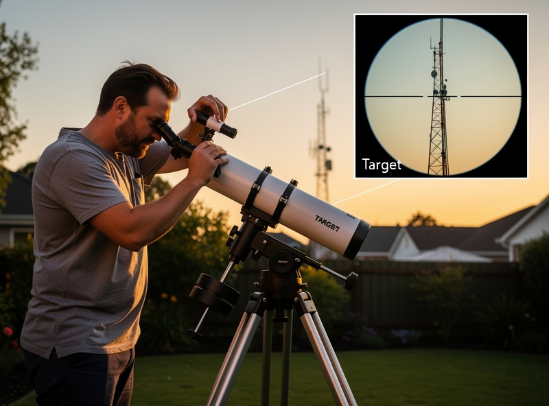 Finder scope alignment procedure