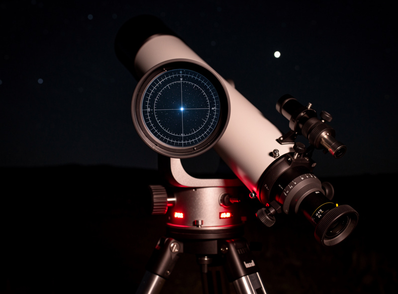 Equatorial mount polar alignment