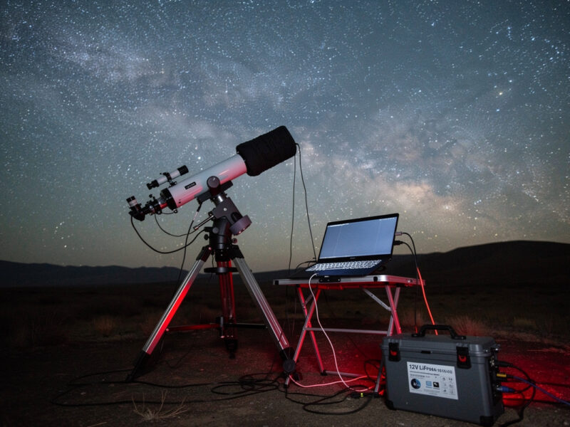 Field Power for Astrophotography: 12V LiFePO4 Power Tanks Compared