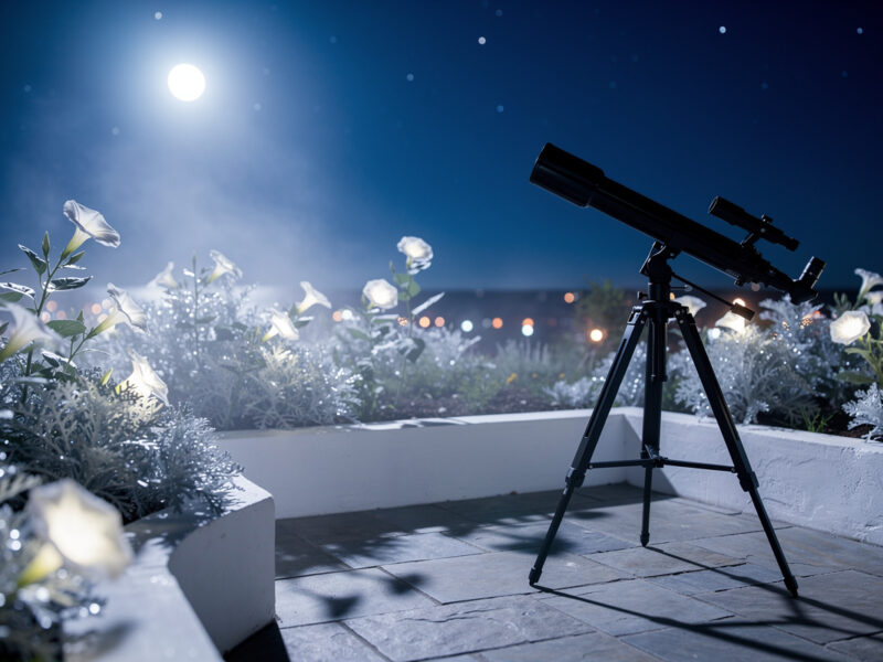 Moon Garden Designs: Night-Blooming Plants for Astronomy Patios