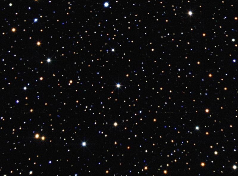Close-up at 100 percent zoom checking stars for ringing after sharpening a deep-sky image